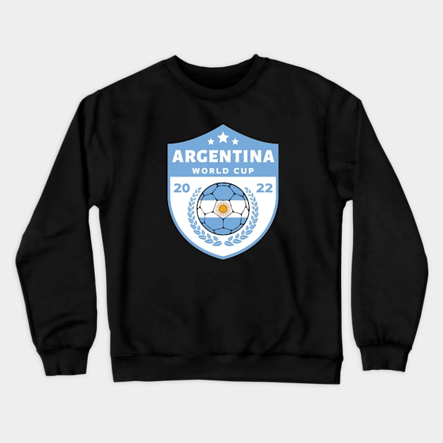 Argentina Futbol Crewneck Sweatshirt by footballomatic